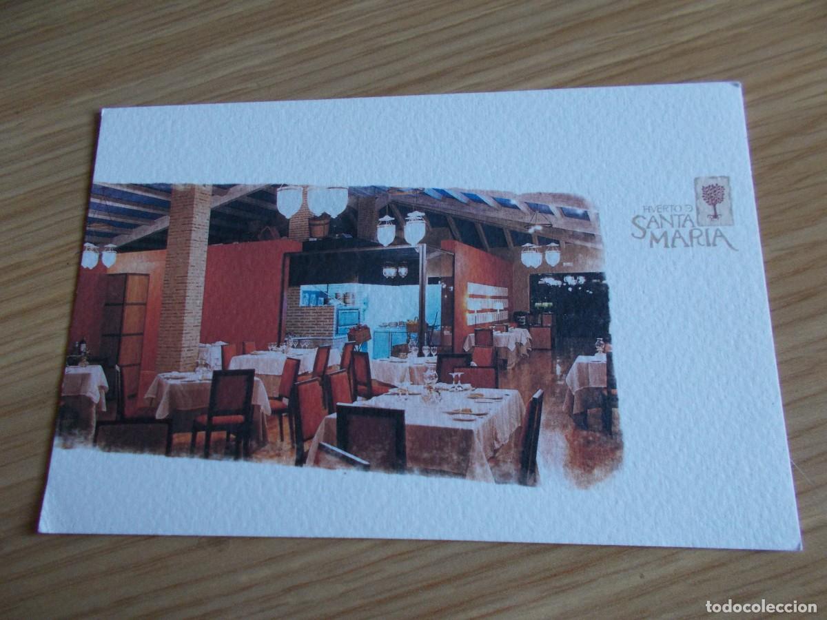 Postales: EL PUIG --VALENCIA --RESTAURANTE HUERTO SANTAMARIA