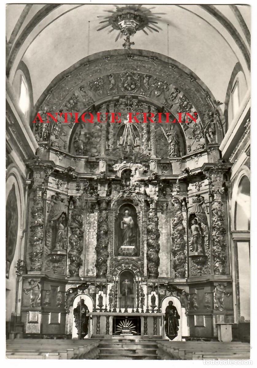 Postais: CASTELLON / ADZANETA N&ordm; 1 IGLESIA PARROQUIAL / EDICIONES COMAS ALDEA - FISA / CIRCULADA