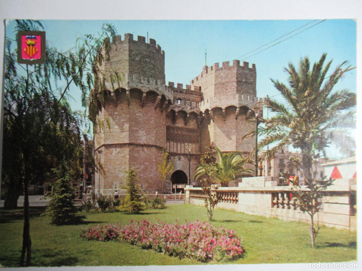 Postales: Valencia - Torres de Serranos - Foto 1