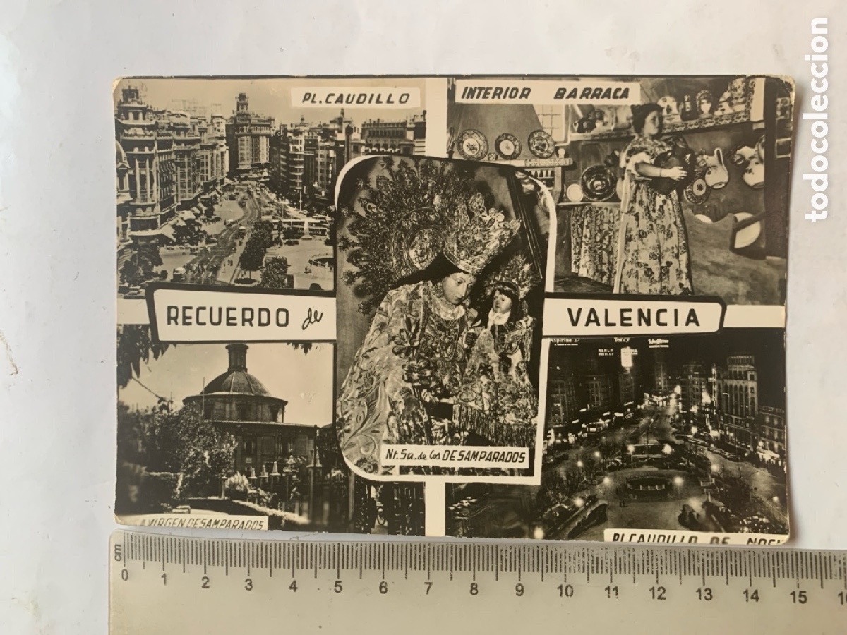 Postcards: POSTAL. RECUERDO DE VALENCIA. ASPECTOS VARIOS. JDP.