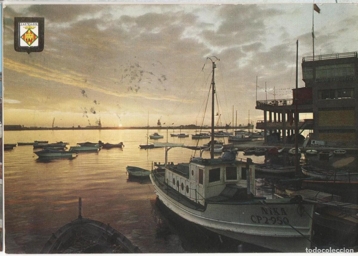 Cartes Postales: Castell&oacute;n-Club Na&uacute;tico-Circulada-