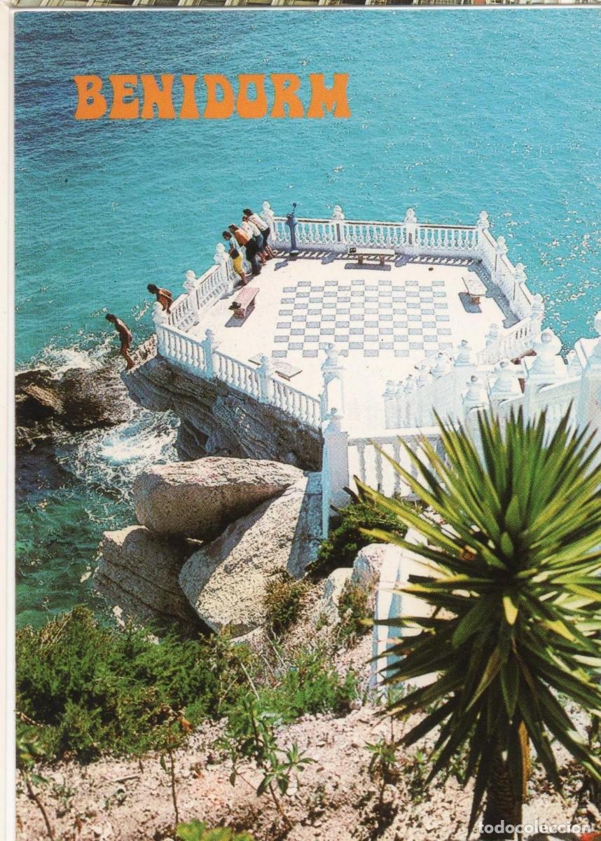 Postales: Benidorm- Alicante-circulada