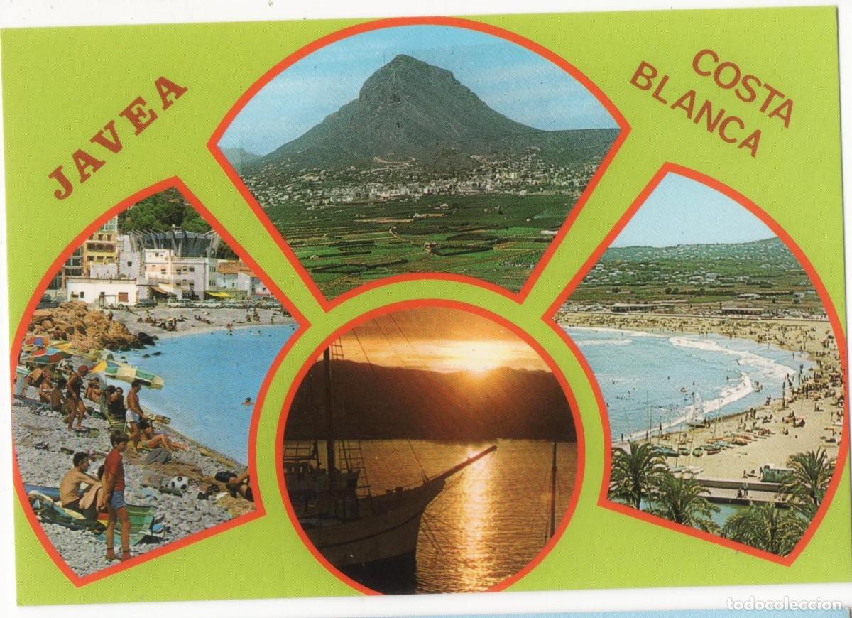 Postales: Javea- Alicante-escrita-