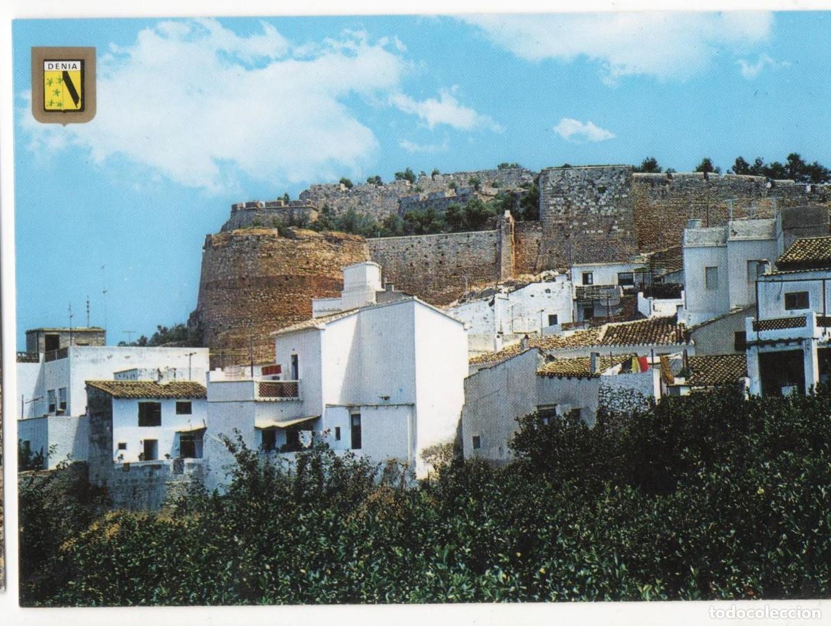 Postales: Denia- Alicante-escrita-