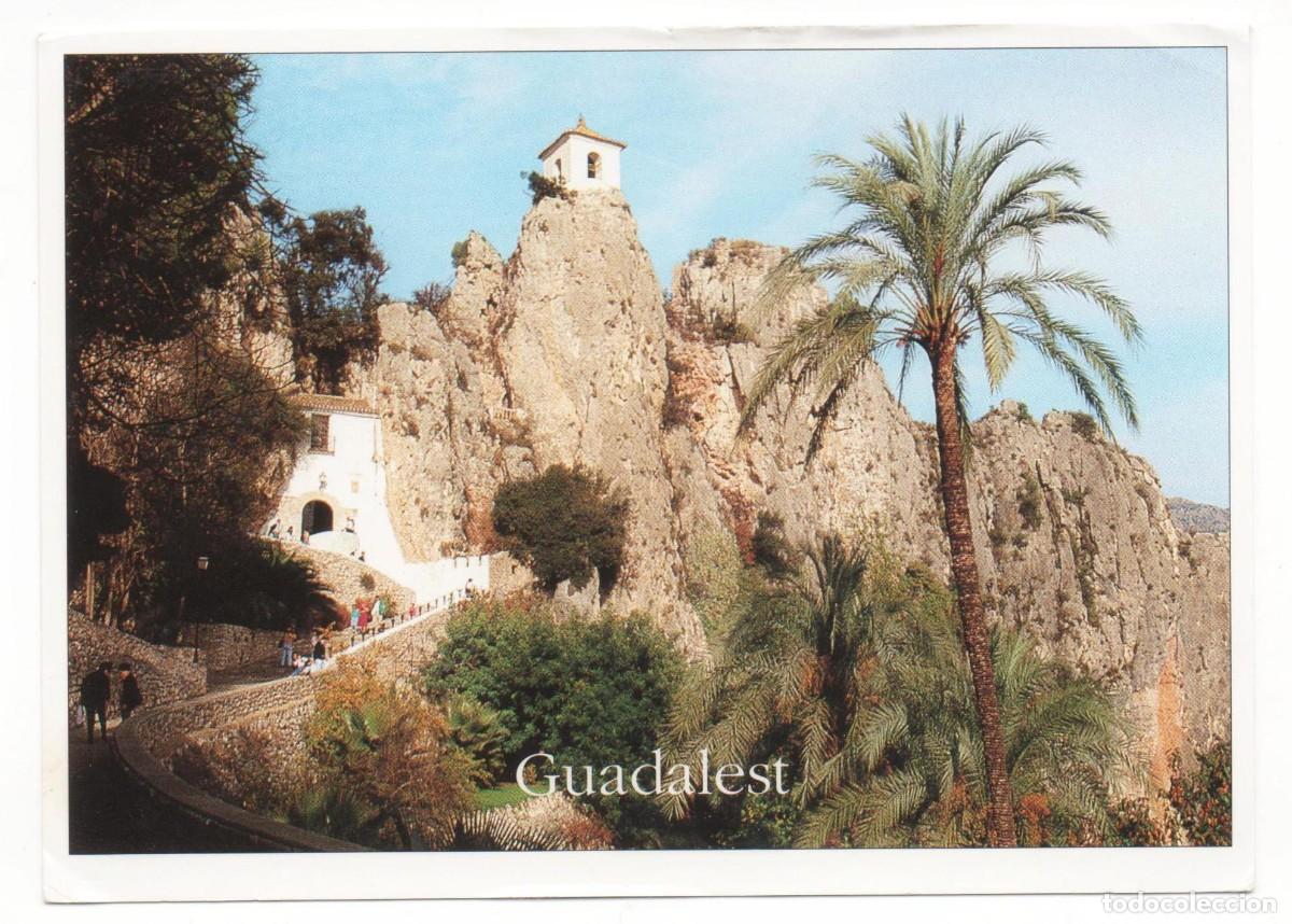 Postales: Guadalest- Alicante-escrita-