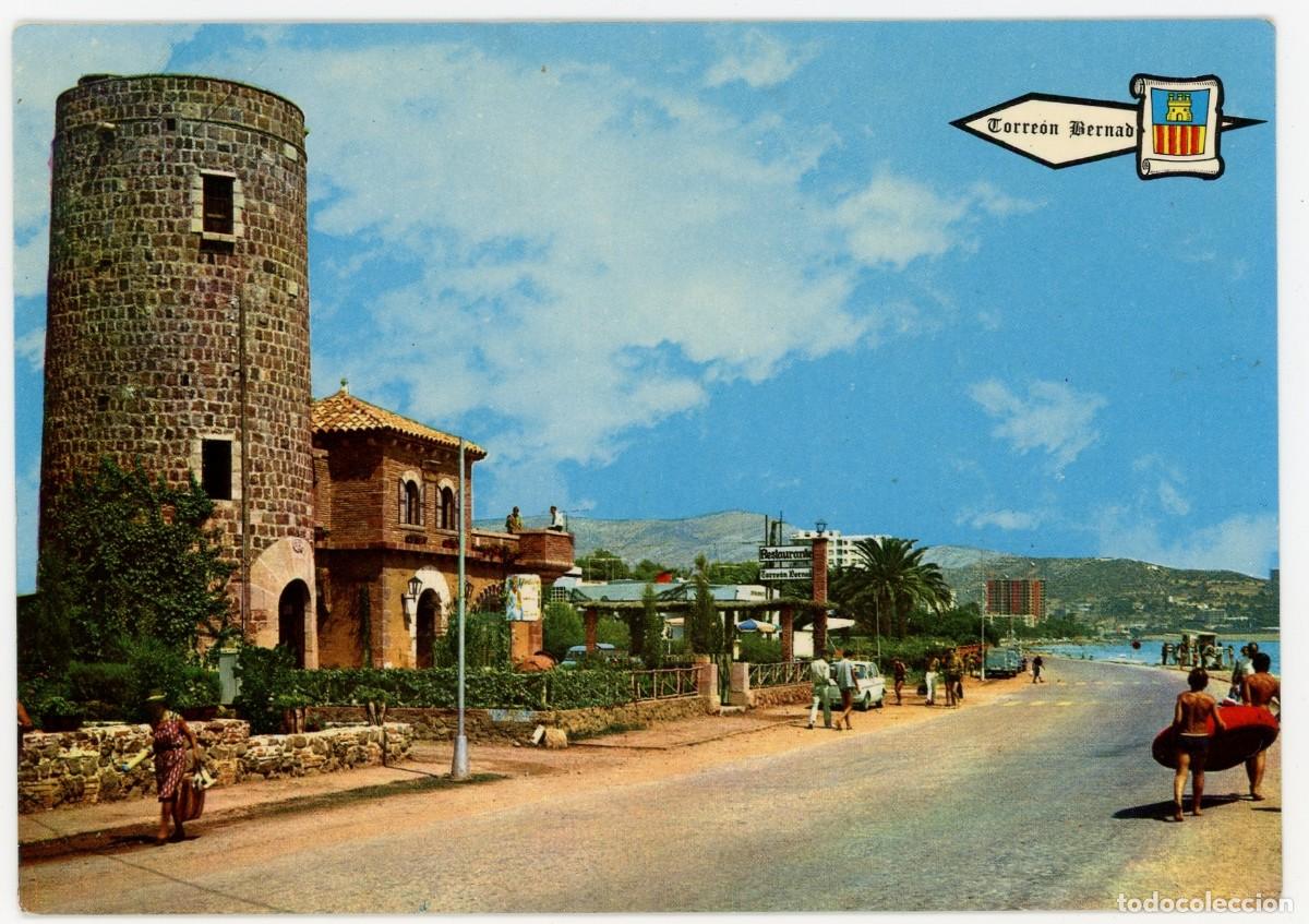 Cartes Postales: em2824 benicassim torreon bernad 1971 pergamino escrita