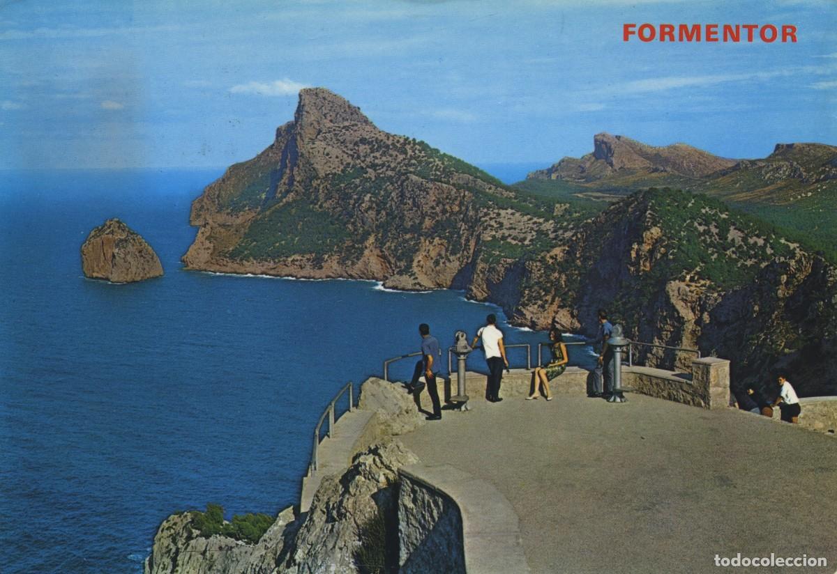 Cartes Postales: N&ordm; 39-POLLENSA. Mallorca. &rdquo;Es Colomer&rdquo; desde el mirador. Circulada en 1972.