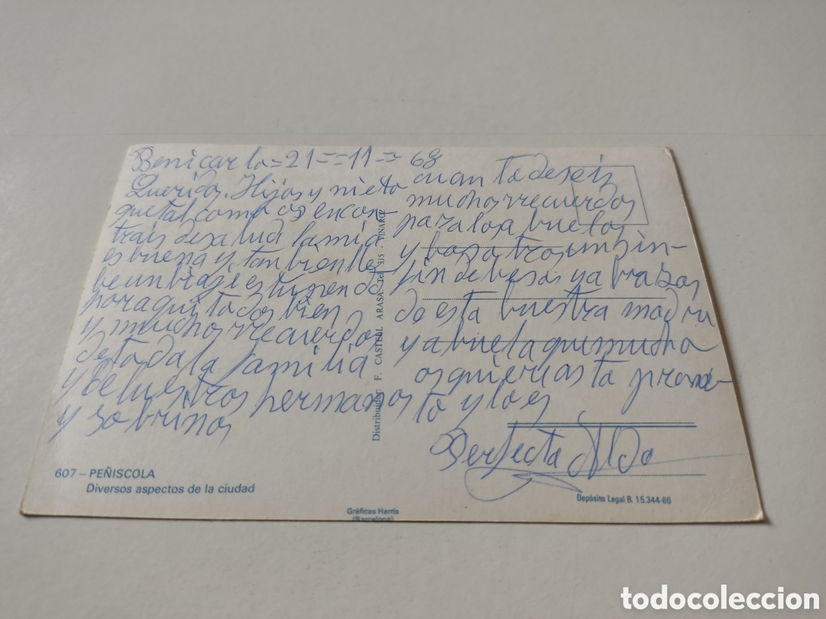 Postales: Postal Pe&ntilde;&iacute;scola - Foto 2