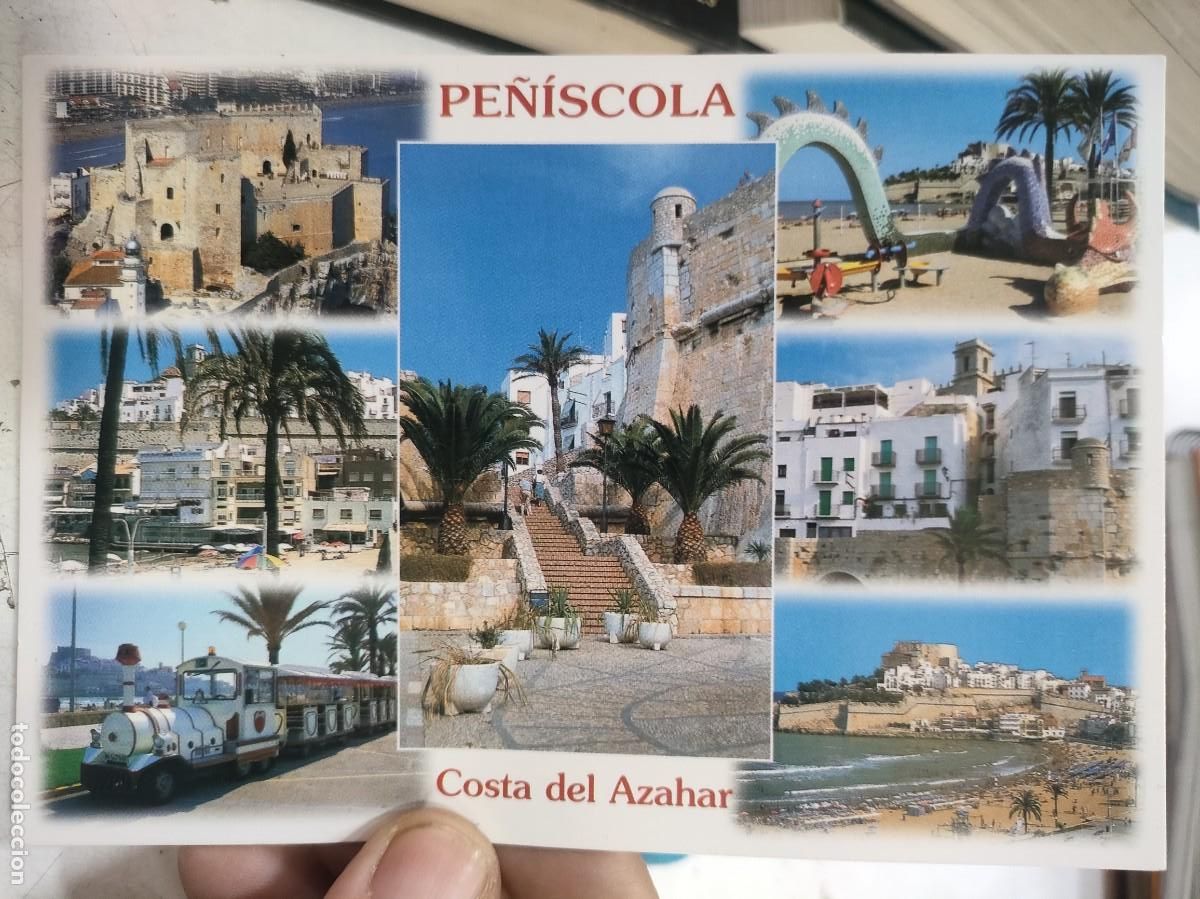 Cartoline: Postal PE&Ntilde;&Iacute;SCOLA Costa del Azahar CS 6424 A.CAMPA&Ntilde;A SC