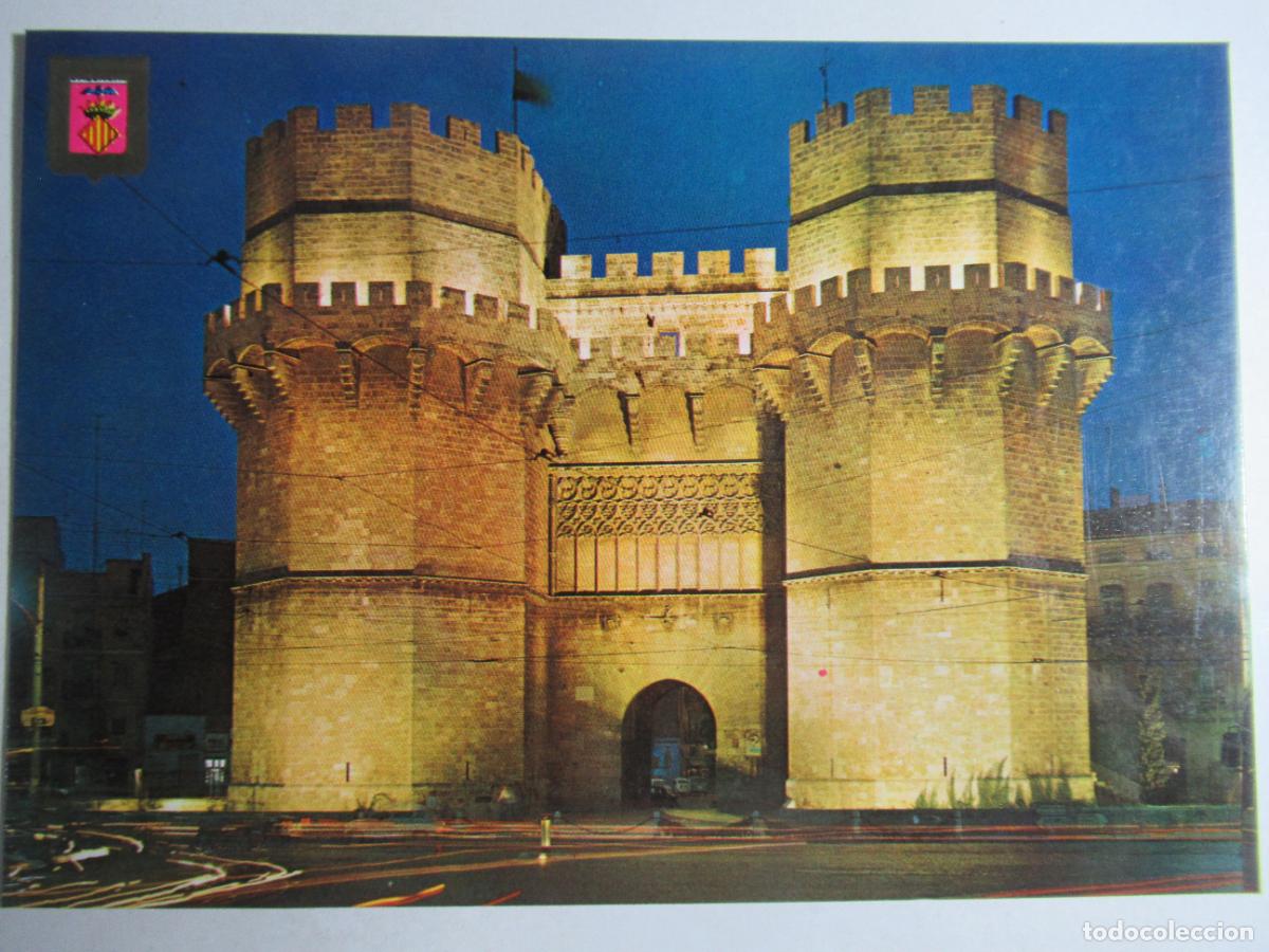 Postales: Valencia - Torres de Serranos - Foto 1