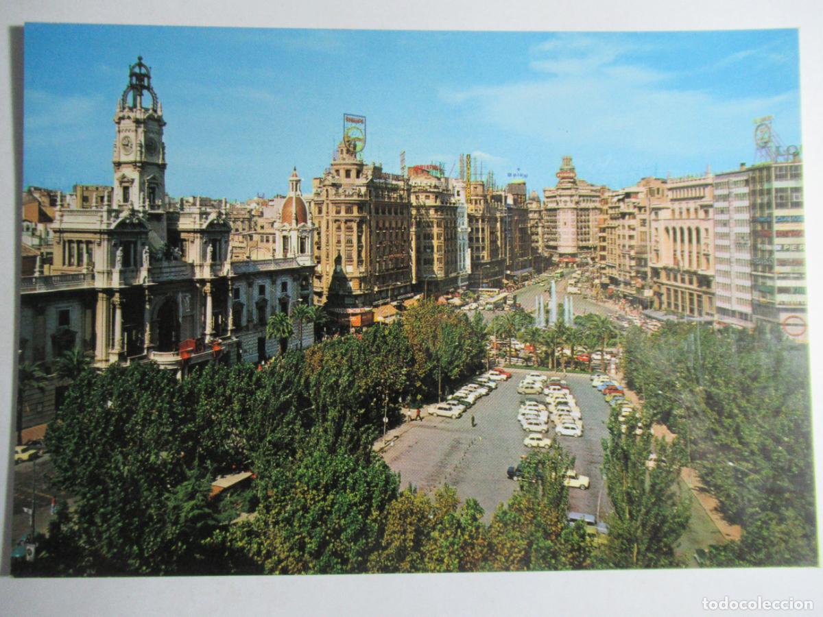 Postales: Valencia - Plaza del Caudillo - Foto 1