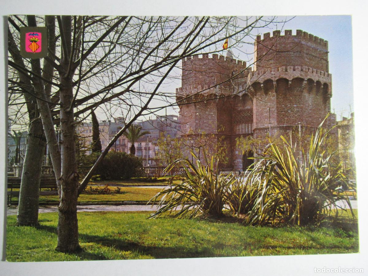 Postales: Valencia - Torres de Serranos - Foto 1