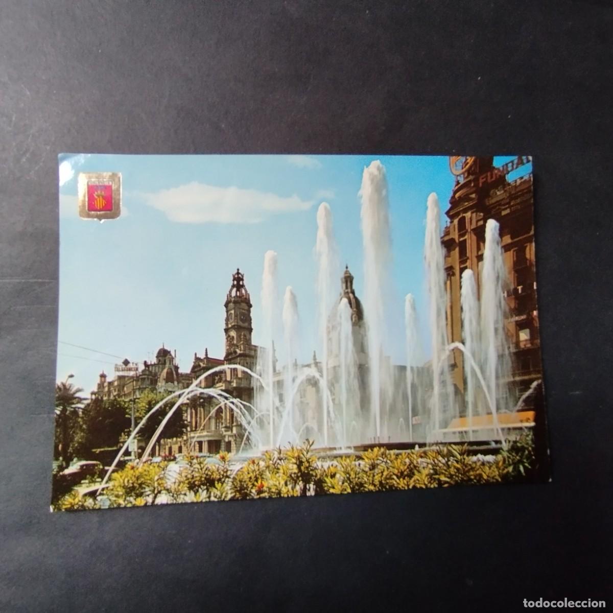 Postkarten: POSTAL DE VALENCIA- PLAZA DEL CAUDILLO - BONITAS VISTAS - VER FOTOS QUE NO TE FALTE EN TU COLECCI&Oacute;N
