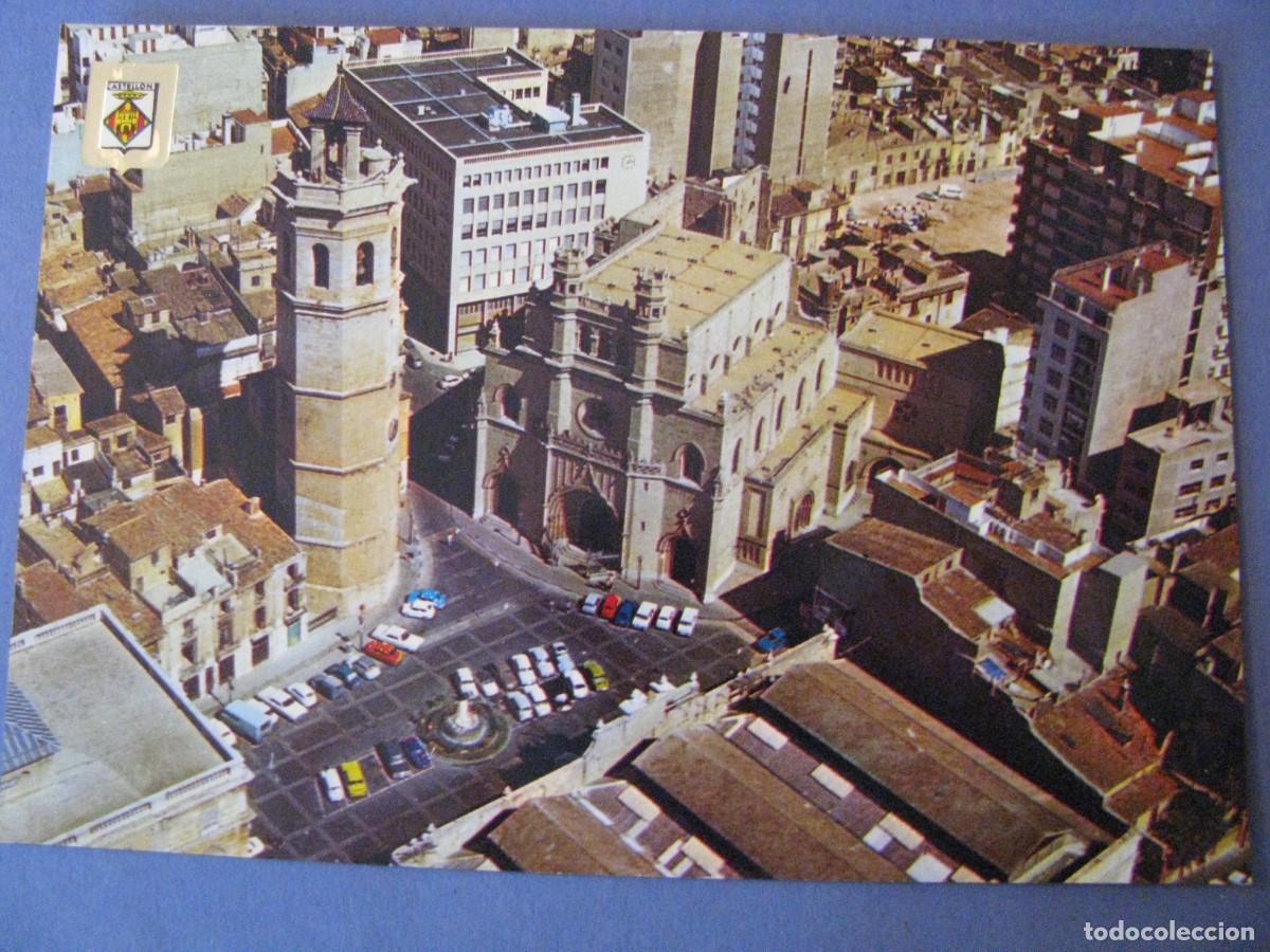 Cartoline: POSTAL DE CASTELLON DE LA PLANA. PLAZA MAYOR. COMAS ALDEA.