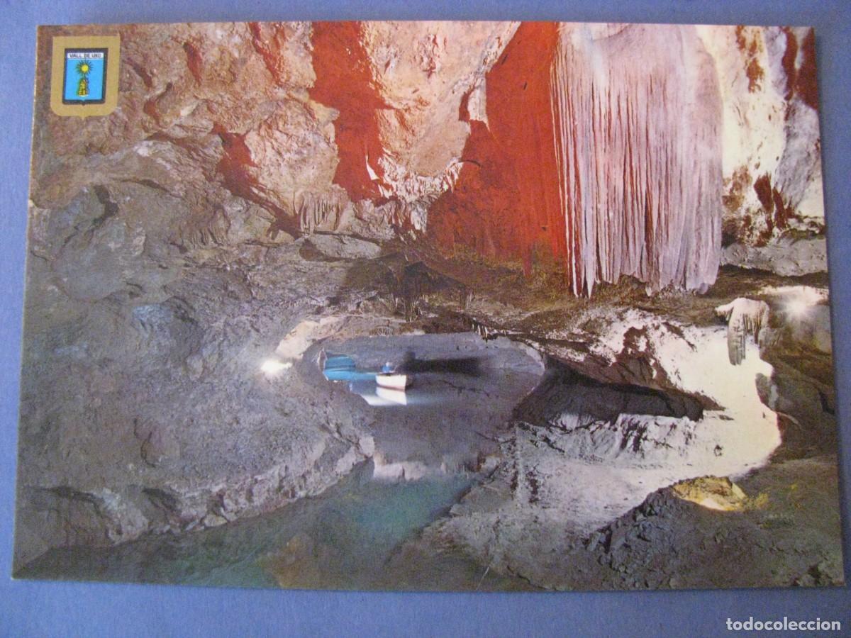 Cartoline: POSTAL DE VALL DE UXO (CASTELLON). CASCADA LA MORENETA Y LAGO DIANA.