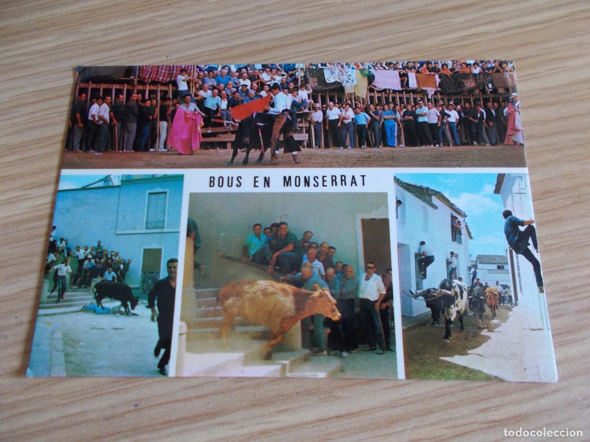 Postcards: MONTSERRAT --VALENCIA --BOUS EN MONTSERRAT DIVERSOS ASPECTOS