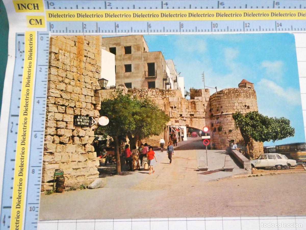 Postales: POSTAL DE CASTELL&Oacute;N. A&Ntilde;O 1973. PE&Ntilde;&Iacute;SCOLA ENTRADA A LA POBLACI&Oacute;N 6405 CYP. 1691