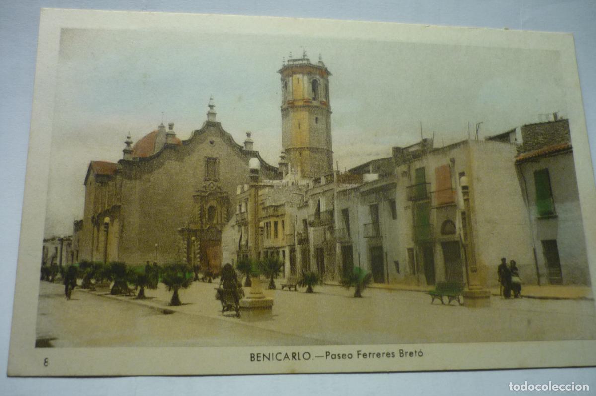 Postales: postal benicarlo.-esrita p&ordm; ferreres breto