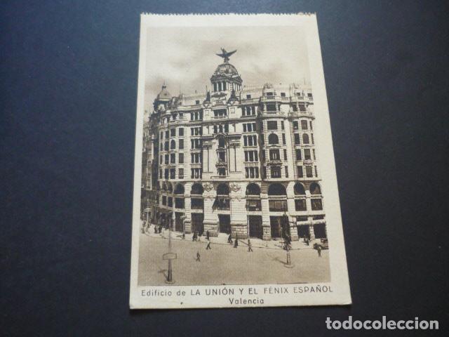 Postales: VALENCIA EDIFICIO DE LA UNION Y EL FENIX ESPA&Ntilde;OL - Foto 1