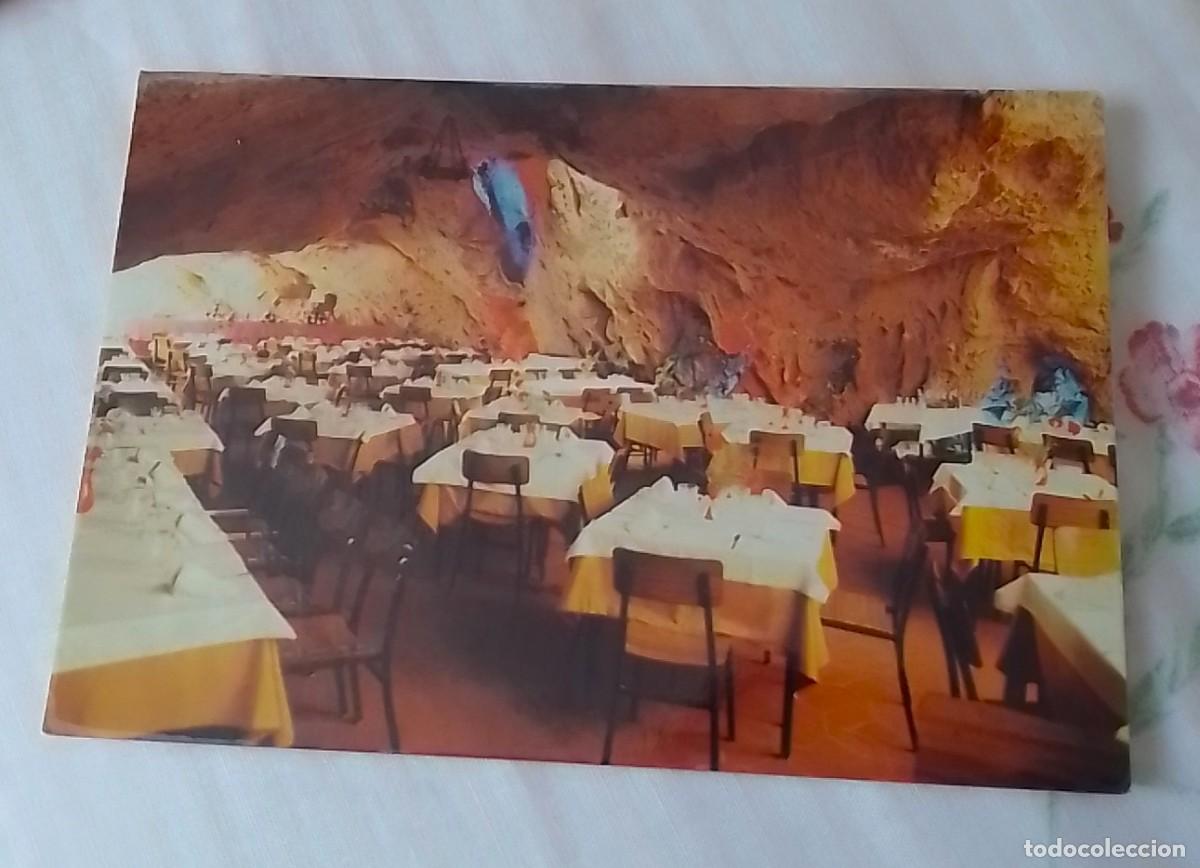 Postcards: POSTAL POST CARD VISTA INTERIOR RESTAURANTE LA GRUTA VALL DE UX&Oacute; CASTELL&Oacute;N..LAS GRUTAS DE SAN JOS&Eacute;..
