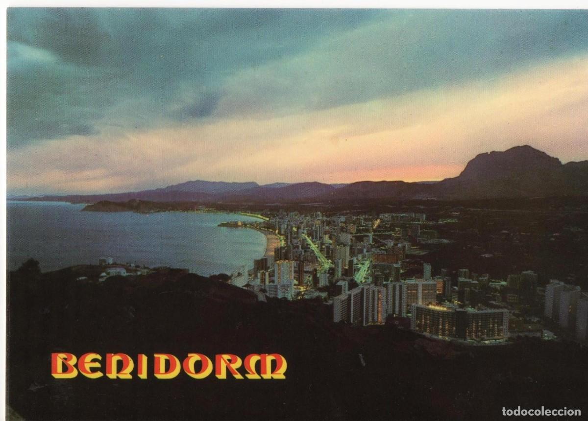 Cartes Postales: Benidorm-Alicante-escrita-
