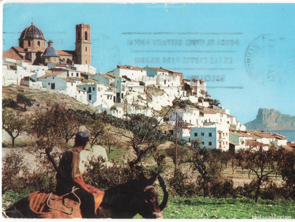 Postkarten: Altea-Alicante--circulada-