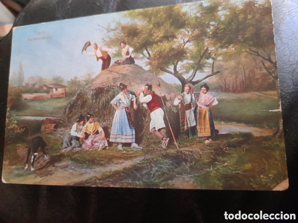 Postkarten: Antigua postal, Tipos Valencianos