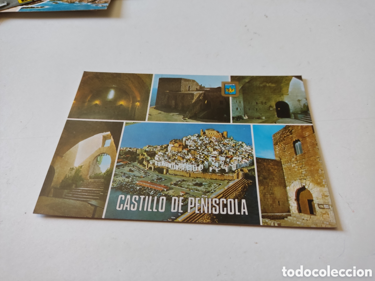 Postkarten: Postal castillo de Pe&ntilde;&iacute;scola