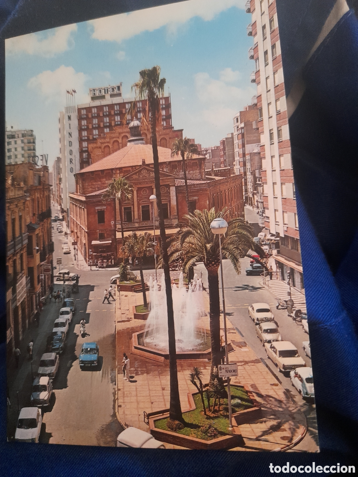 Cartoline: Antigua postal fotogr&aacute;fica de Castell&oacute;n, Plaza de la Paz