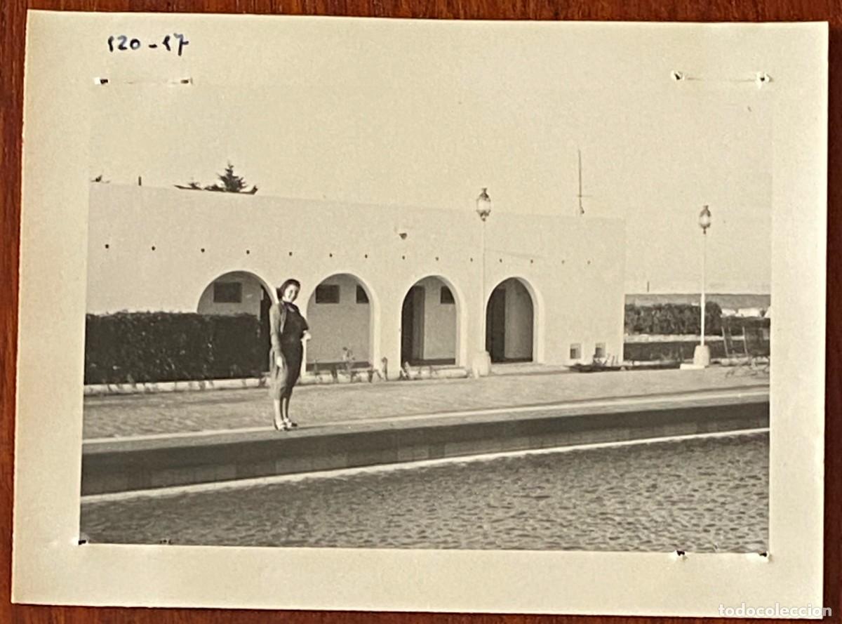 Cartoline: FOTOGRAFIA DE BENICARLO (CASTELLON) 1948, ALBERGUE, MIDE 12 X 8,6 CMS.