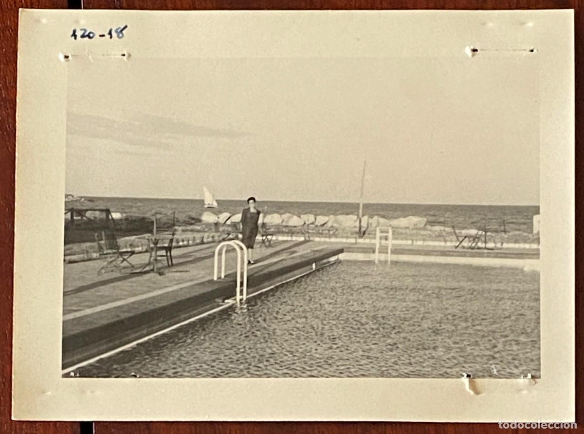 Cartoline: FOTOGRAFIA DE BENICARLO (CASTELLON) 1948, ALBERGUE, MIDE 12 X 8,6 CMS.