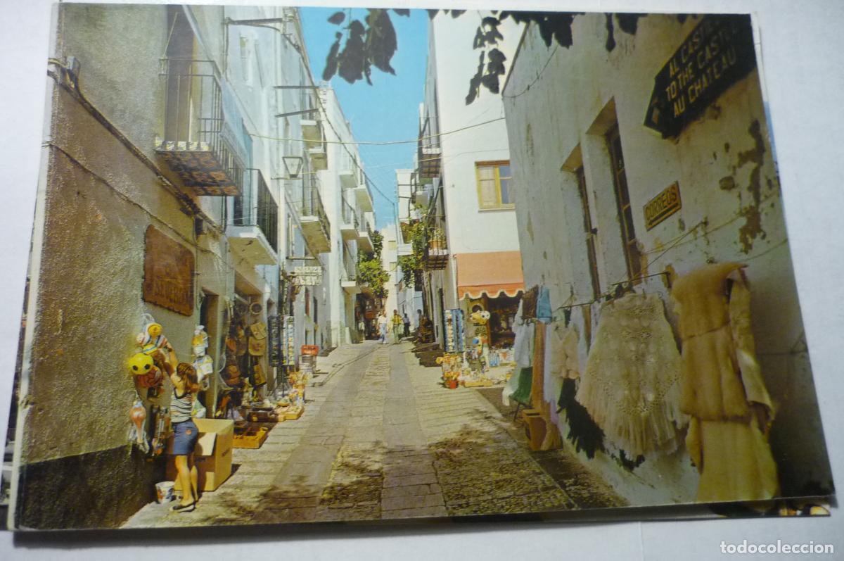 Cartes Postales: postal pe&ntilde;iscola calle tipica