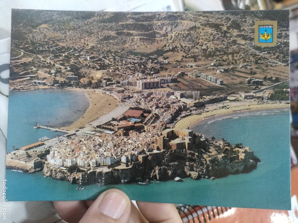 Postcards: Postal PE&Ntilde;&Iacute;SCOLA Castell&oacute;n VISTA GENERAL N 136 COMAS ALDEA SC
