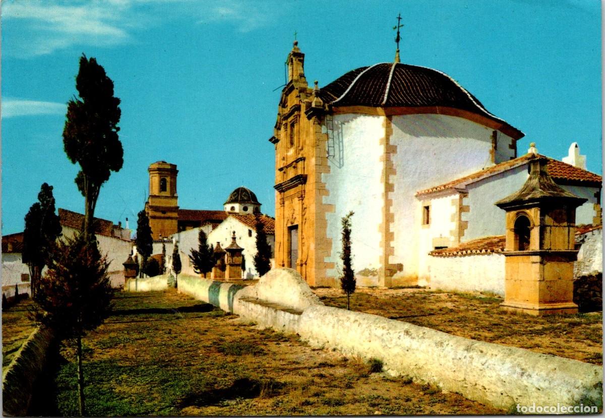 Cartoline: Cuevas de Vinrom&aacute; (Castell&oacute;n) - Exterior del Calvario - Ferrando 9 JDP - 151x104mm