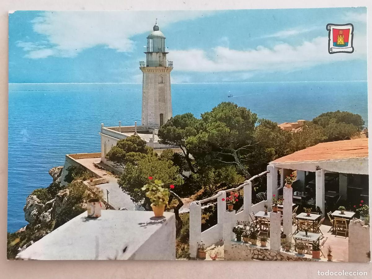 Postkarten: POSTAL ALICANTE - JAVEA, FARO CABO LA NAO, A&Ntilde;O 1970