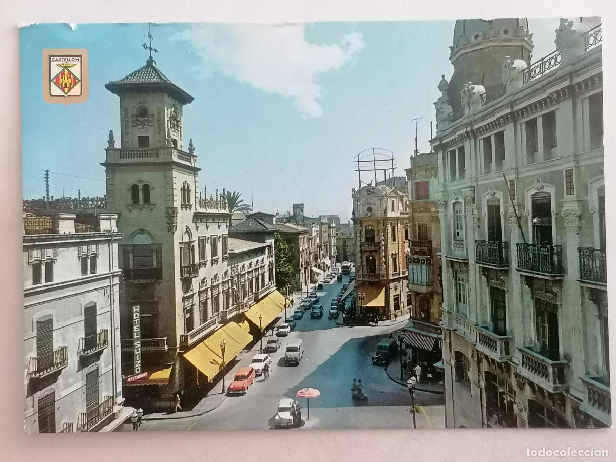 Cartoline: POSTAL CASTELLON DE LA PLANA, PLAZA DEL CAUDILLO, N&ordm; 14