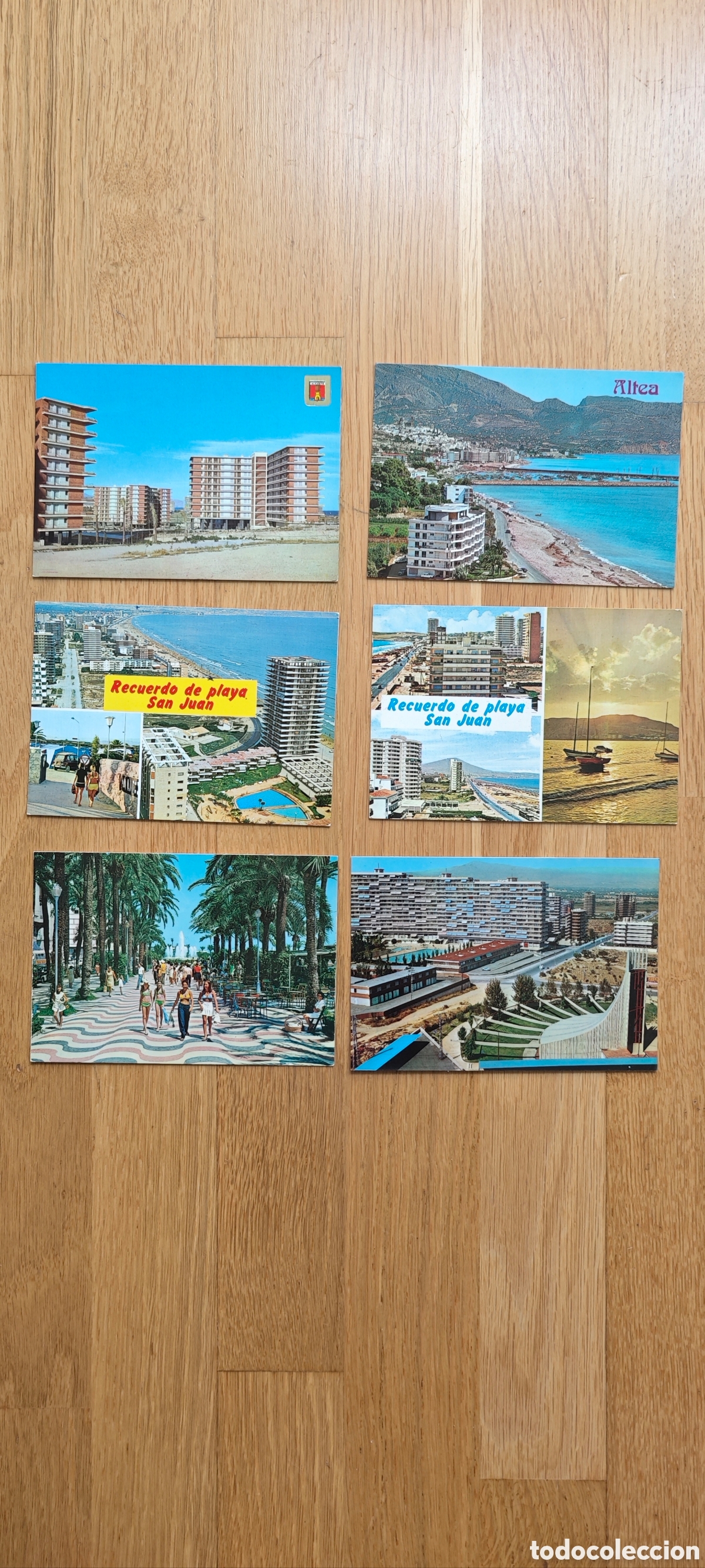 Postales: Alicante, lote 6 postales, comunidad Valenciana.