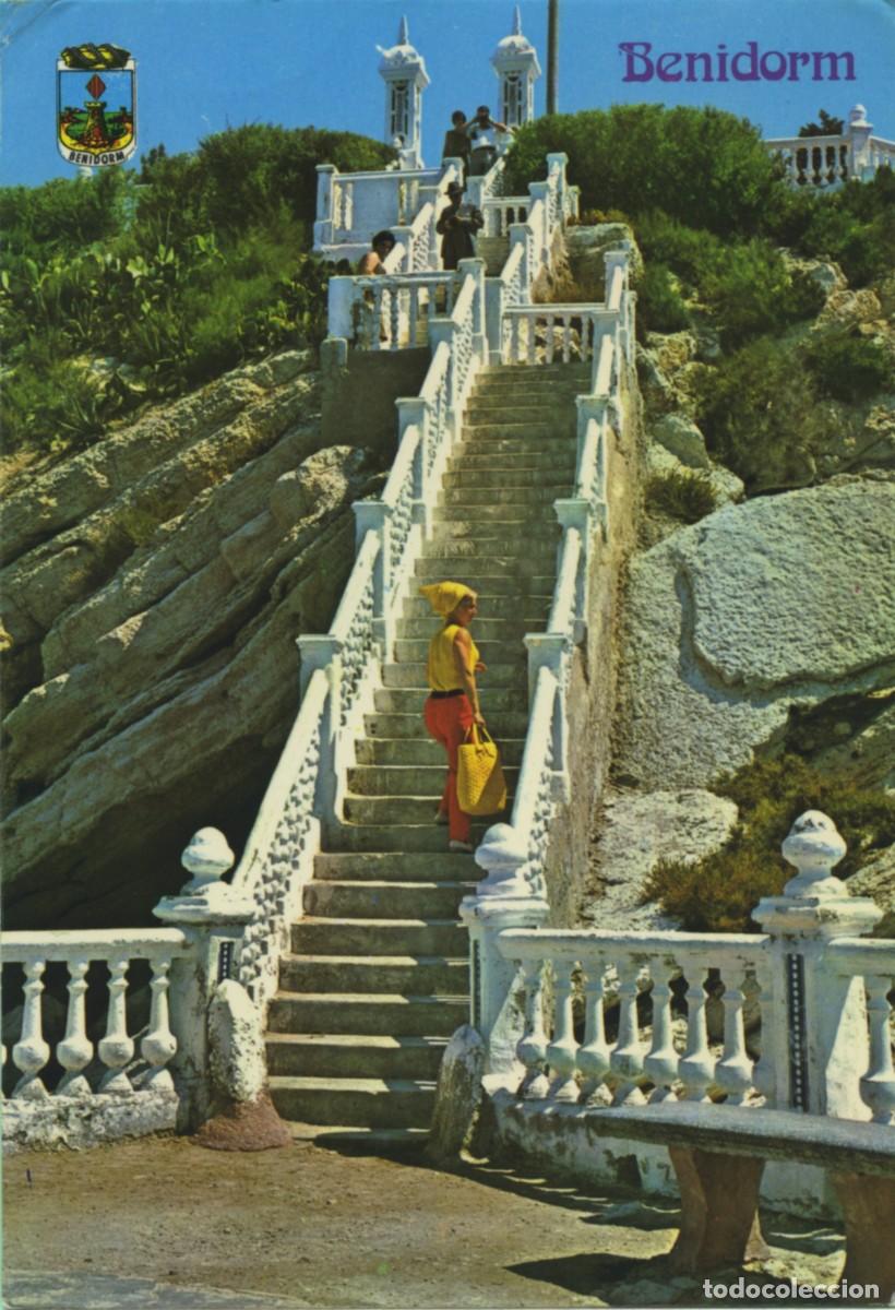 Postkarten: N&ordm; 70-BENIDORM. Alicante. El Castillo. ED. HNOS. GALIANA