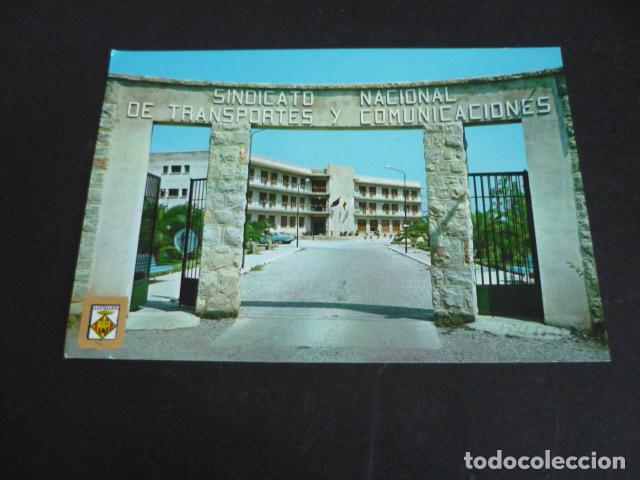 Postcards: CASTELLON RESIDENCIA DEL SINDICATO NACIONAL DE TRANSPORTES Y COMUNICACIONES