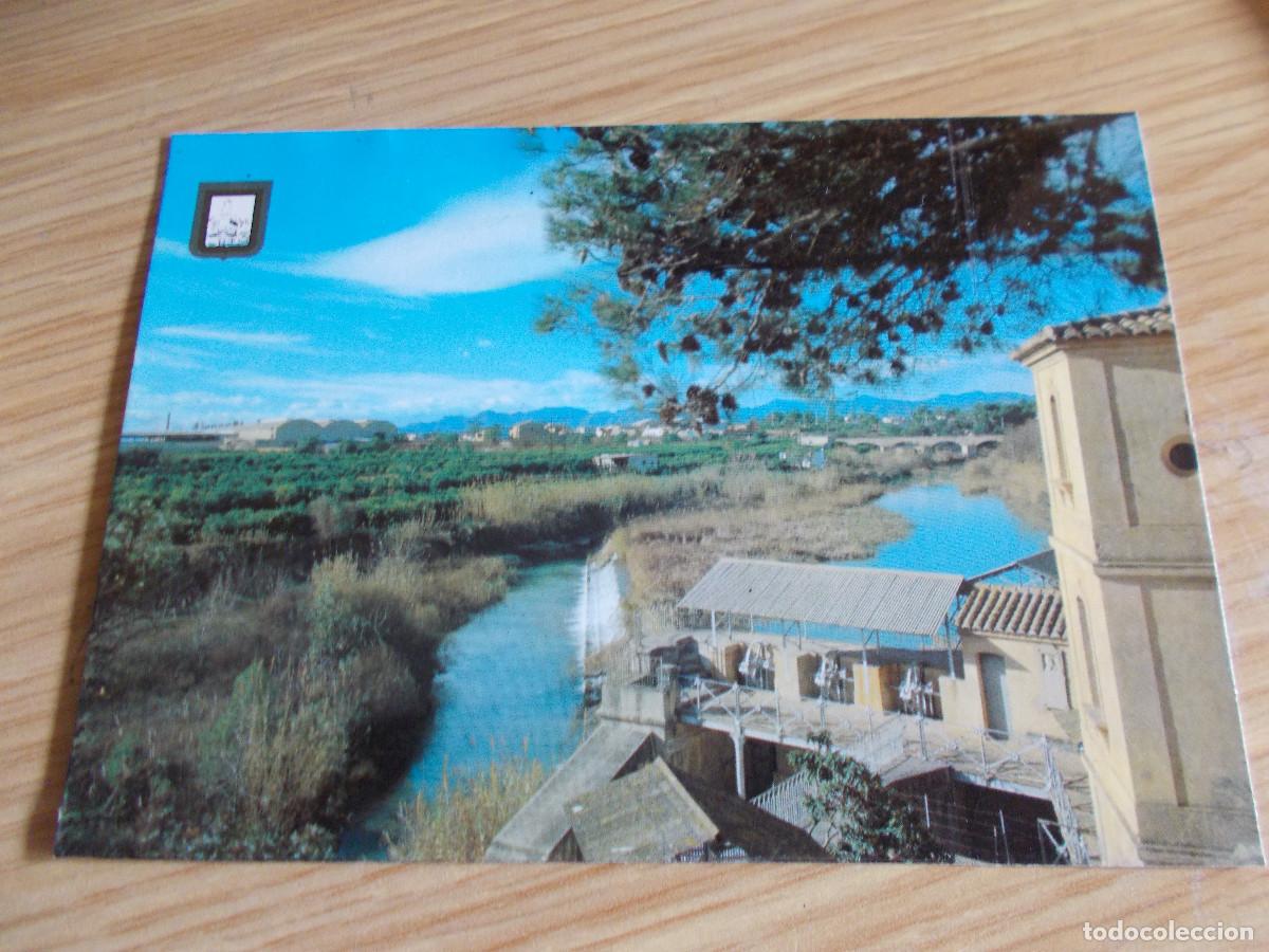 Cartoline: ALMAZORA --CASTELLON --L AZUD .PARTICION DE AGUAS DEL RIO MIJARES