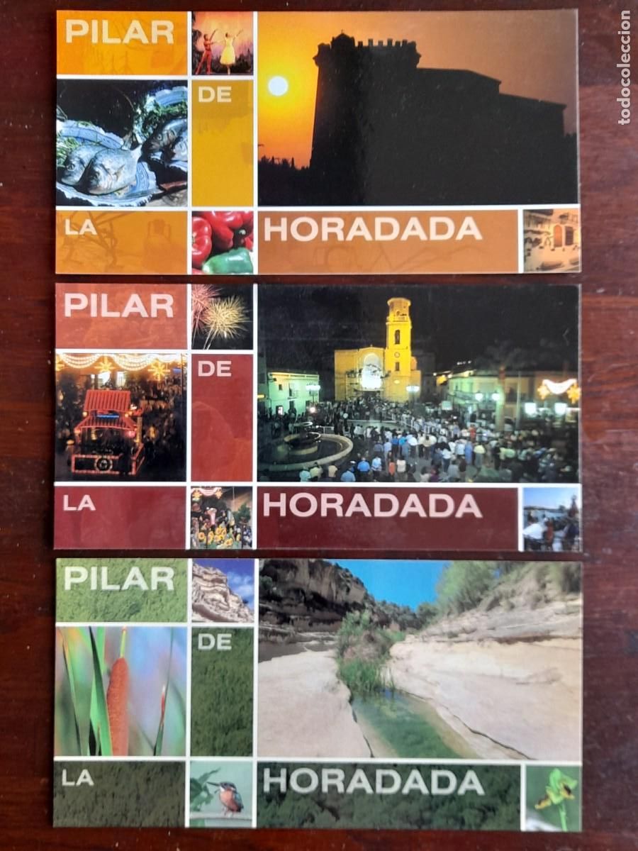 Postcards: Una postal de Pilar de la Horadada atardecer en su torre de la Foradada Alicante 3 tarjetas a elegir