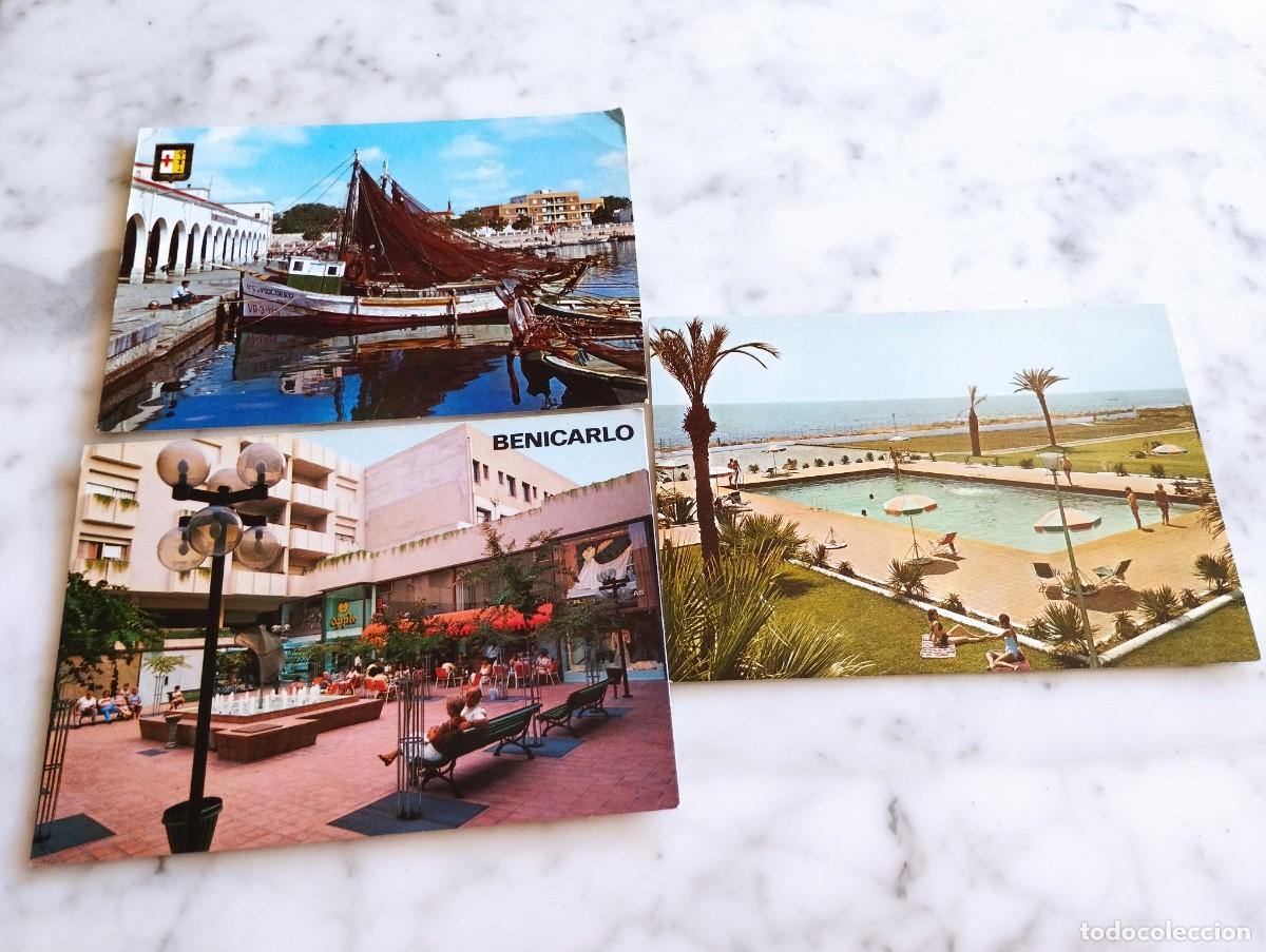 Postales: TRES POSTALES - BENICARLO -
