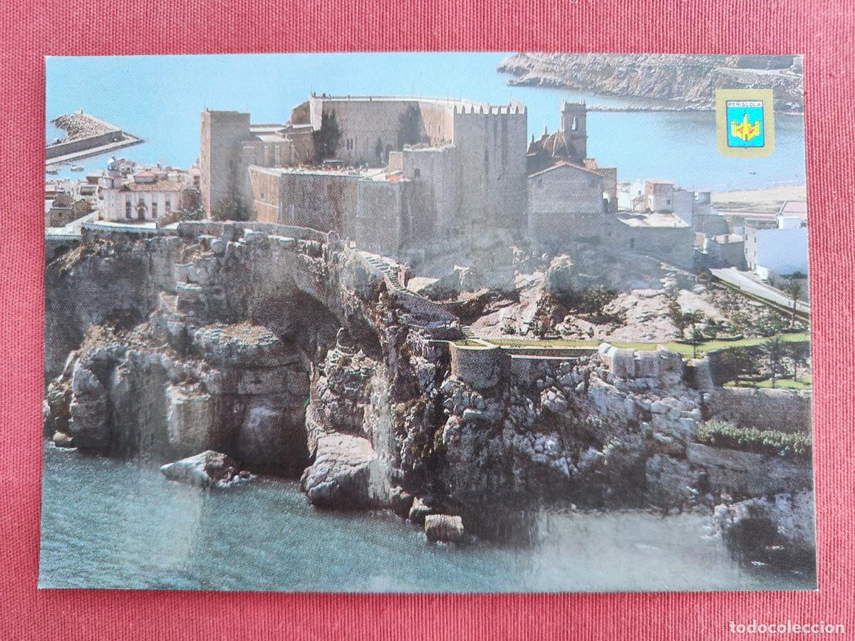 Postales: TARJETA POSTAL - N&ordm; 126 - PE&Ntilde;ISCOLA - CASTELL&Oacute;N - VISTA A&Eacute;REA.