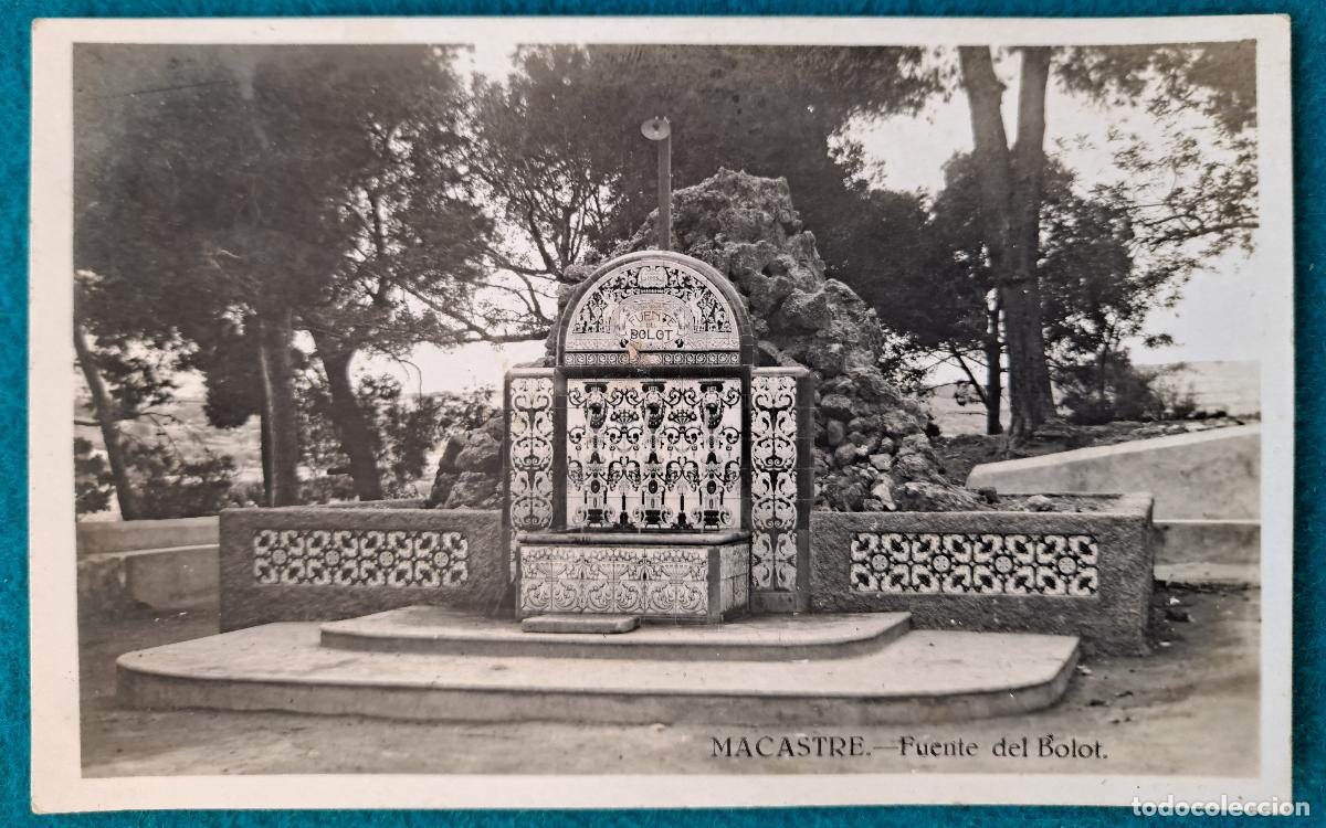 Postkarten: RW POSTAL MACASTRE CASTELLON FUENTE DEL BOLOT P703