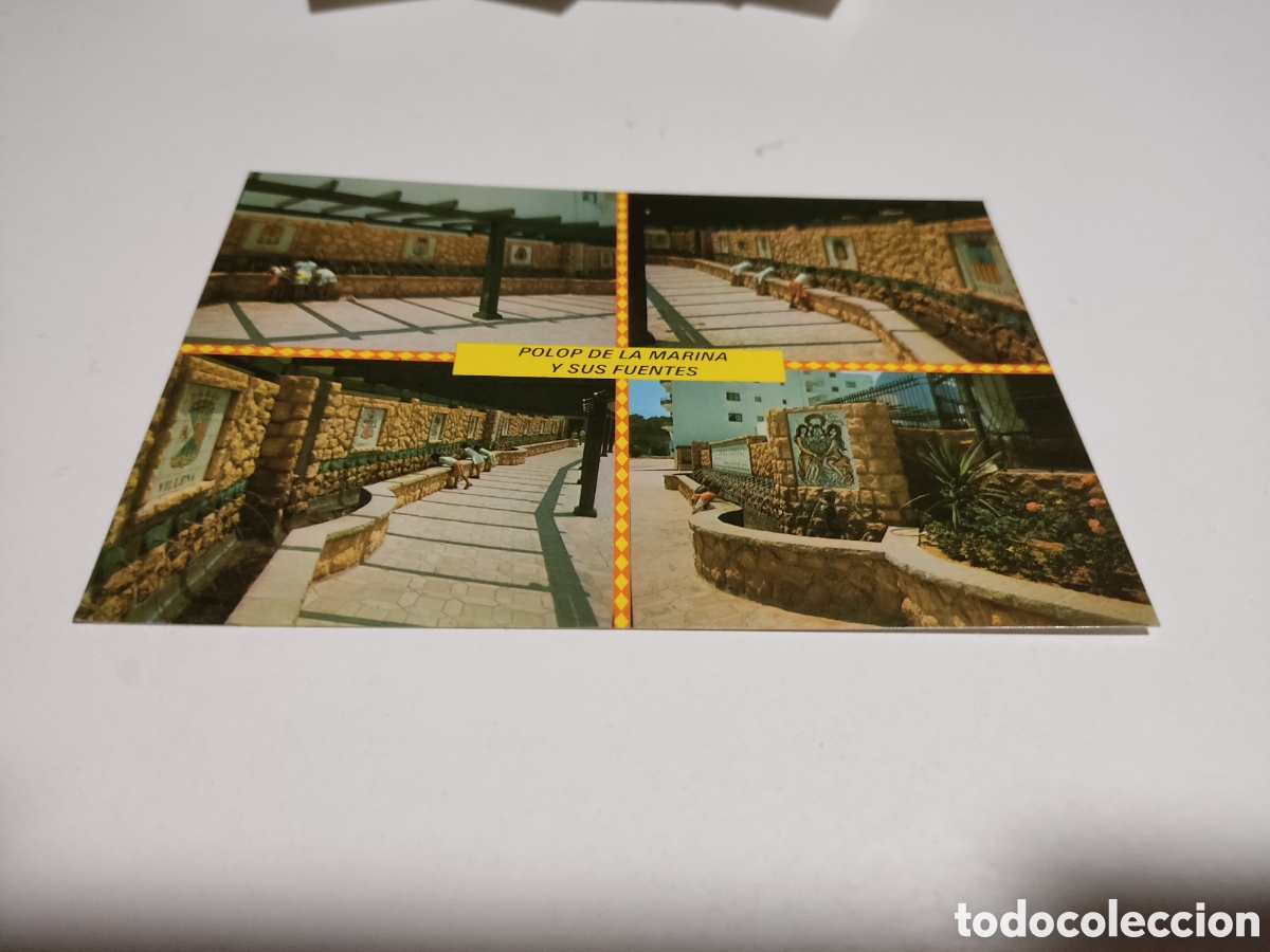 Postcards: Postal polop de la marina fuentes