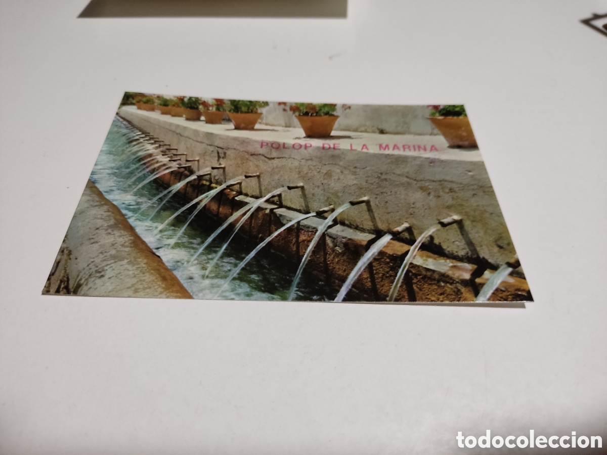 Postcards: Postal polop de la marina chorros