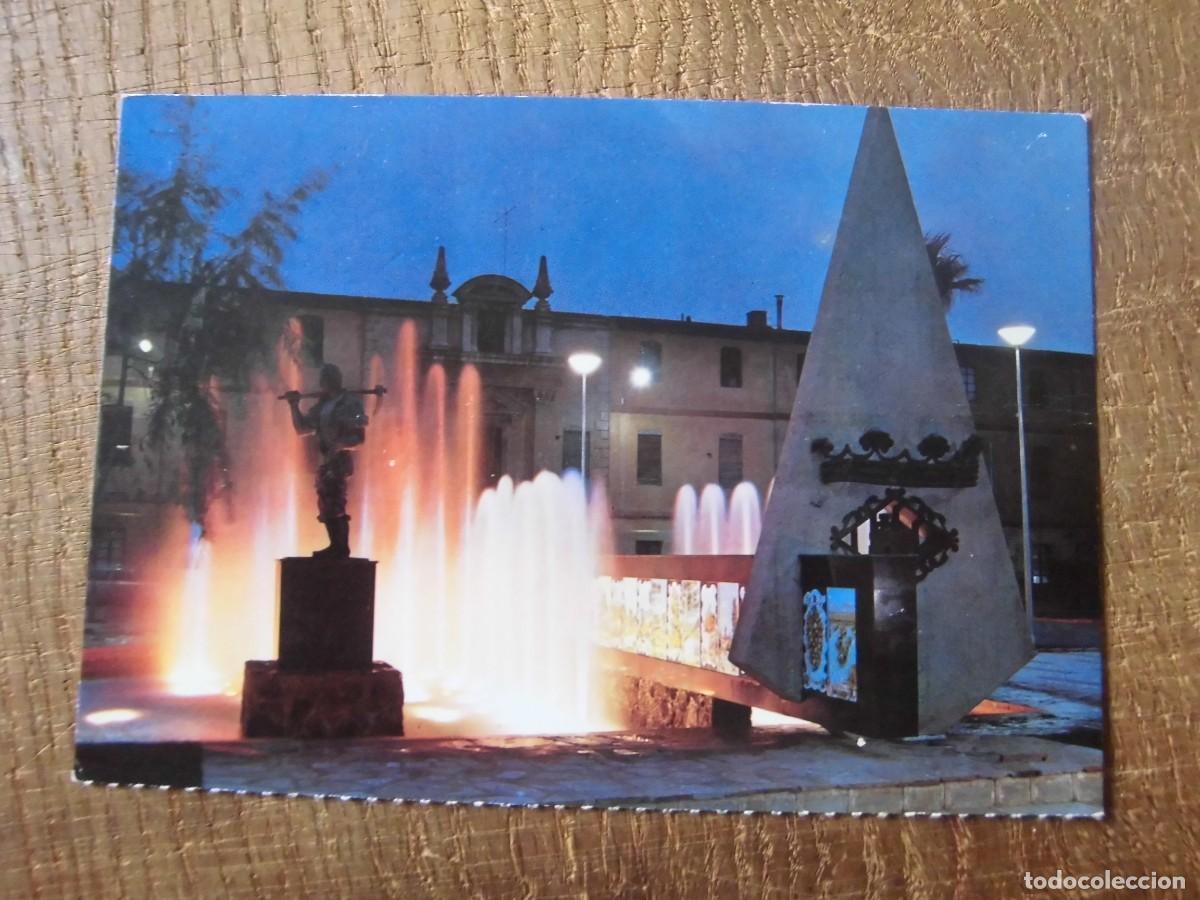 Cartes Postales: POSTAL CASTELL&Oacute;N PLAZA FADRELL FUENTE LUMINOSA FARDI