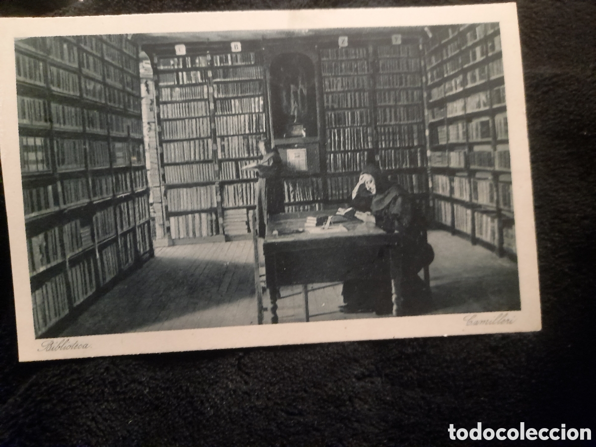Postais: Antigua postal fotogr&aacute;fica, Camillero, Biblioteca