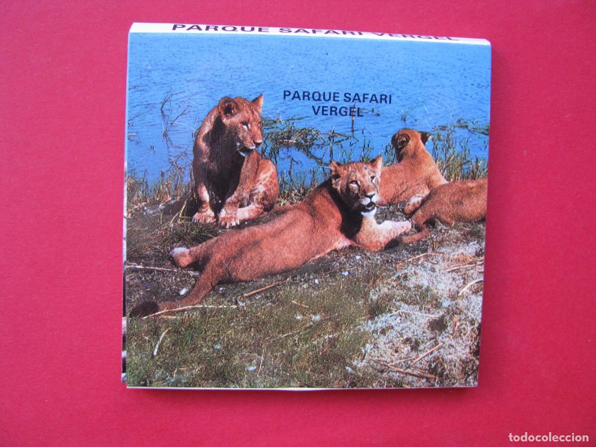 Postales: TIRA DE 12 POSTALES DE PARQUE SAFARI VERGEL. POSTALES HNOS. GALIANA. 10X10 CM.
