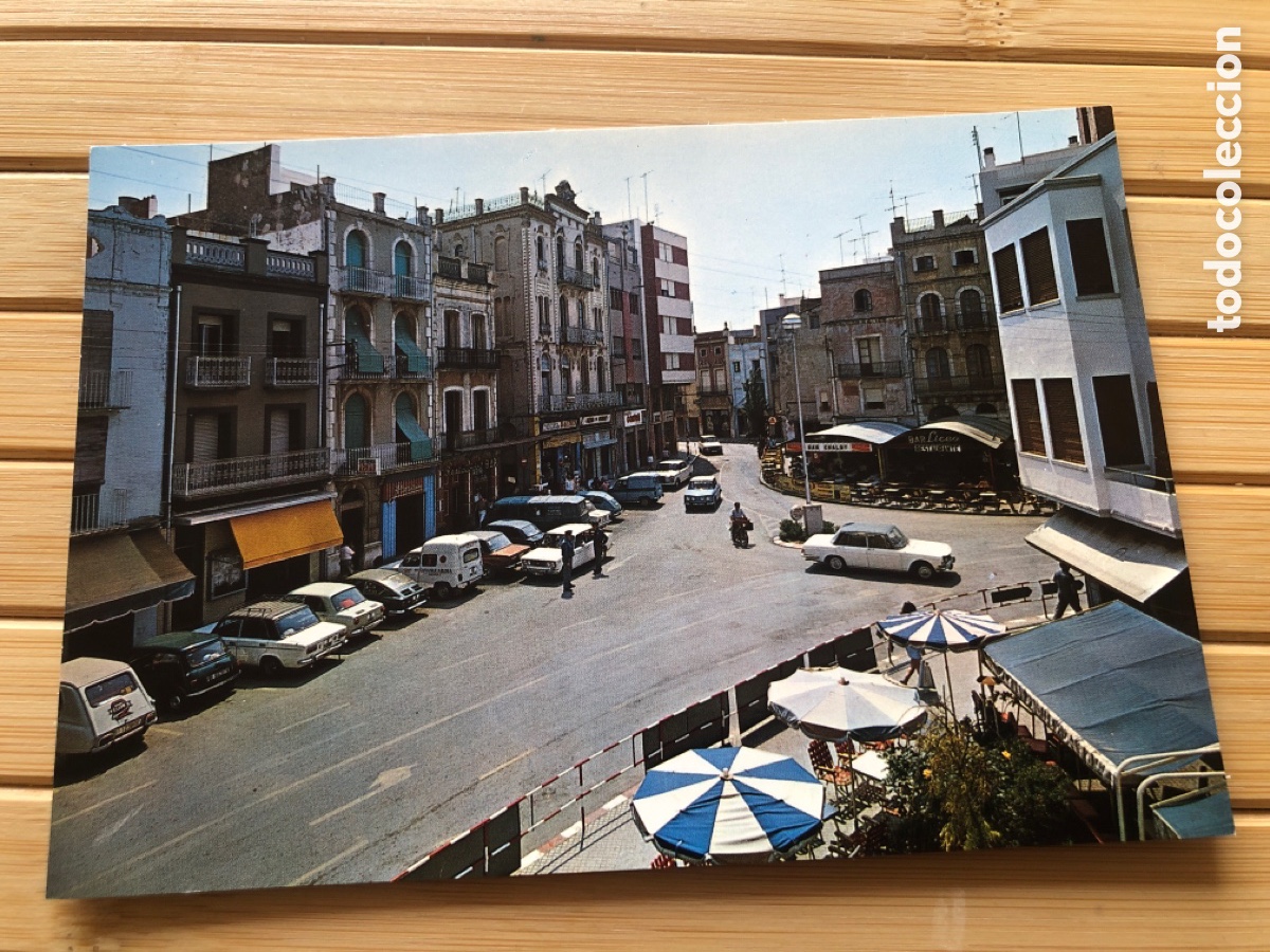 Cartes Postales: Postal VINAROZ N&ordm; 4. Plaza General Jovellar. IMPRENTA CASTELL. Sin circular. ASM